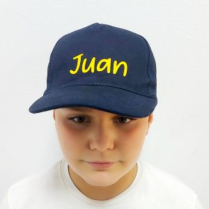Gorra con nombre