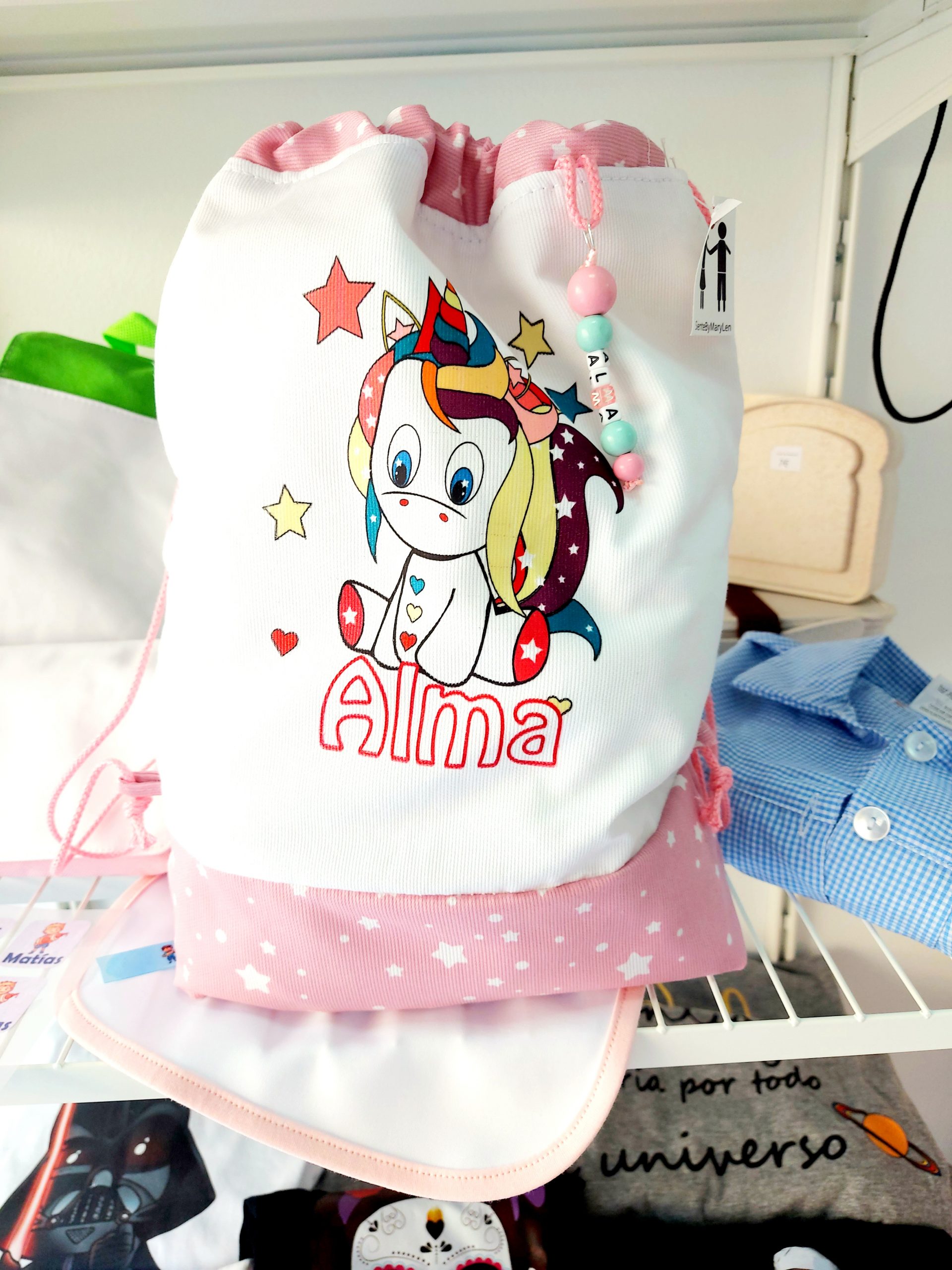 Mochila unicornio colores - Imagen 2