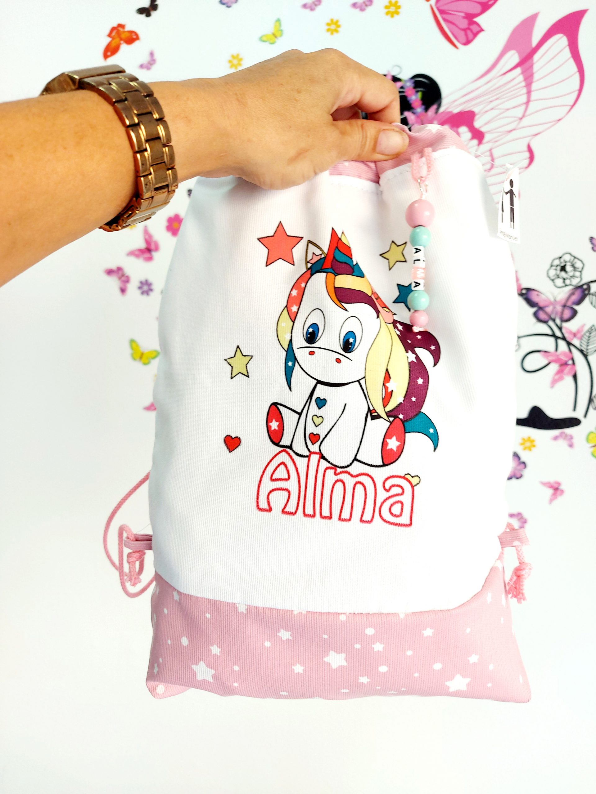 Mochila unicornio colores