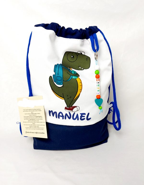 Mochila Dinosaurio escolar