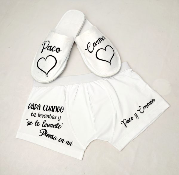 Pack zapatillas y boxer