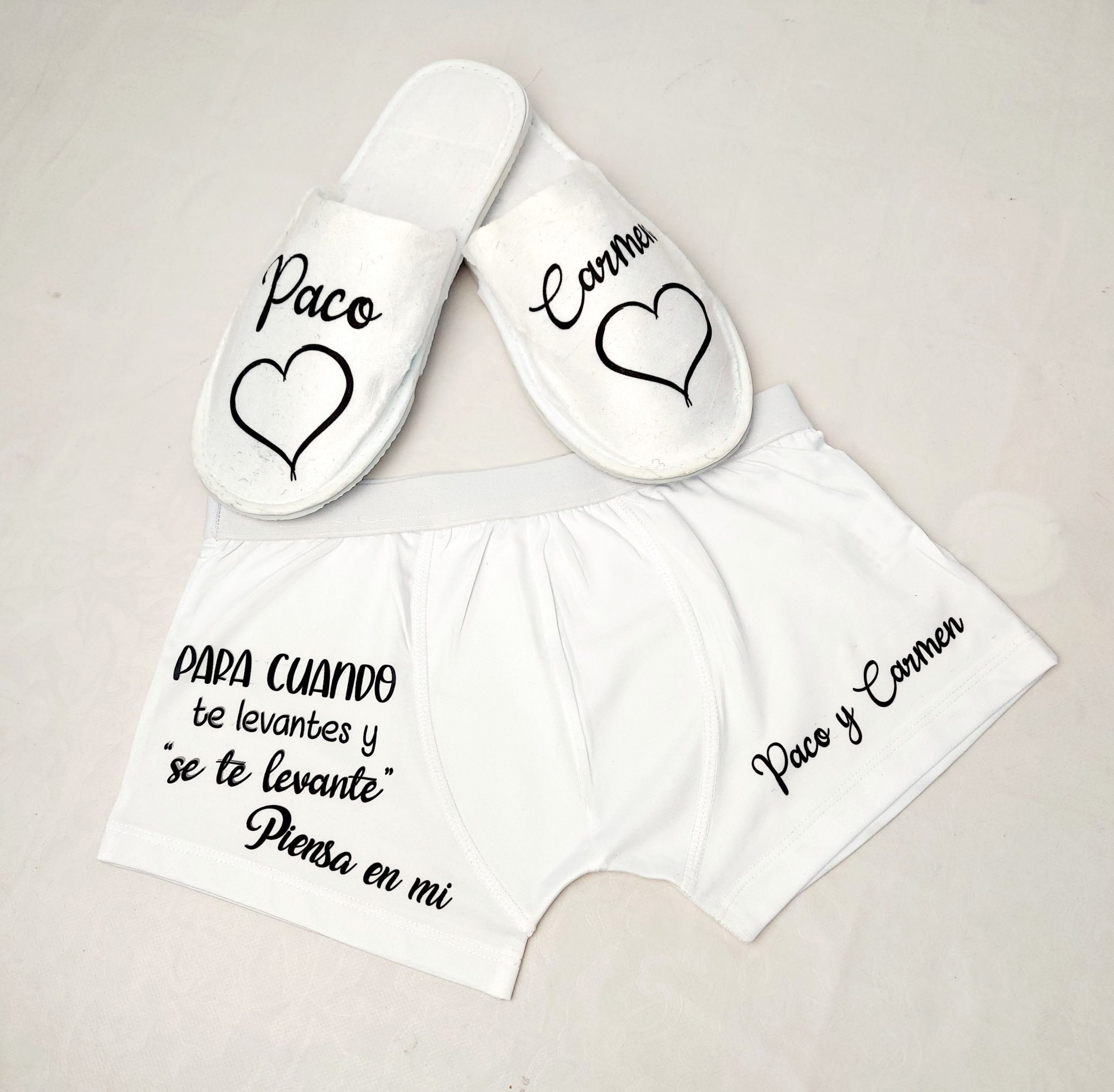 Pack zapatillas y boxer