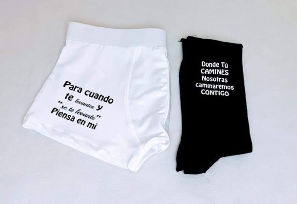 Pack boxer y calcetines negros - Imagen 3