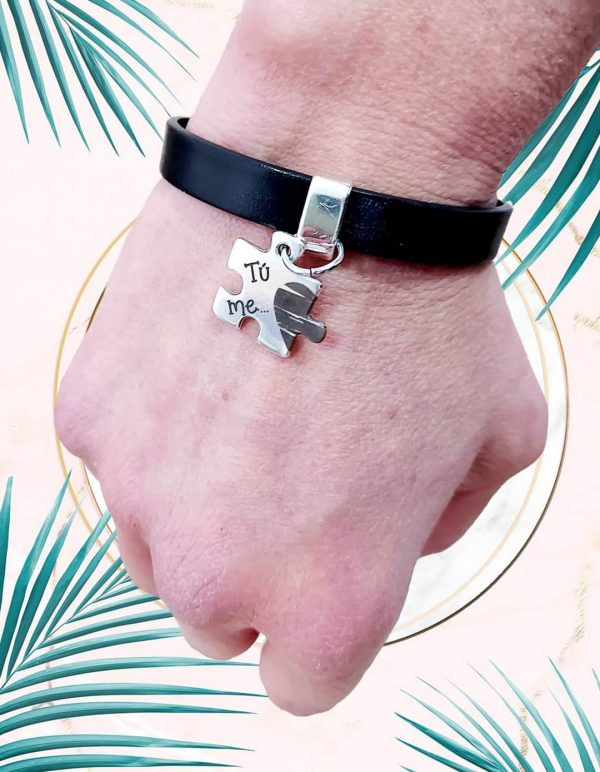 Pulsera puzzle (pack 2 pulseras) - Imagen 2