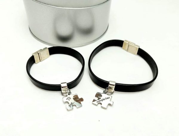 Pulsera puzzle (pack 2 pulseras) - Imagen 3