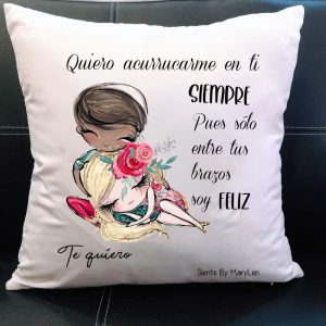 Cojín acurrucarme