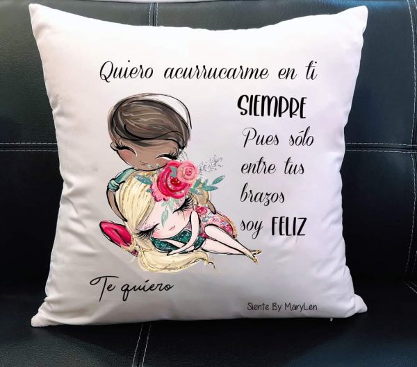 Cojín acurrucarme
