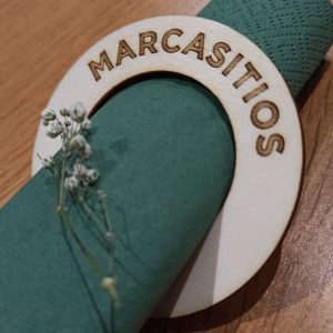 Servilletero madera 15 unidades