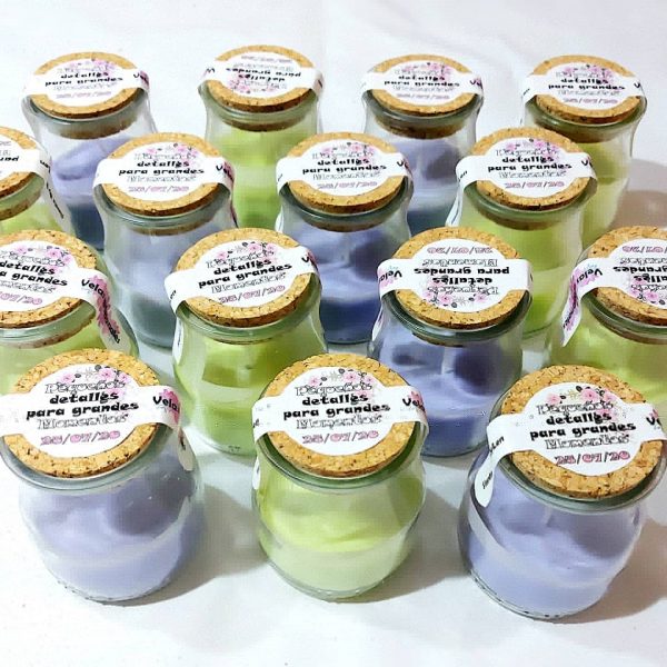 Vela Yogurt aromáticas (mini. 10 unid)