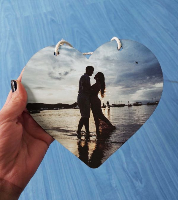 Corazón madera foto