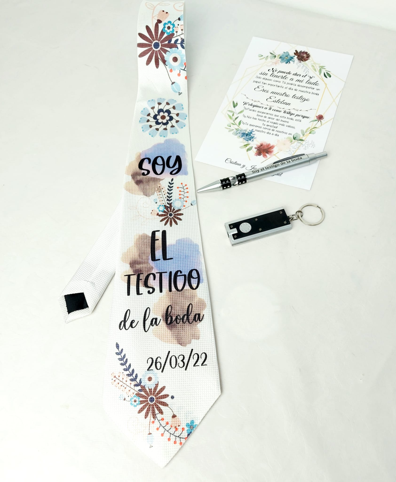 Pack corbata testigos - Imagen 2