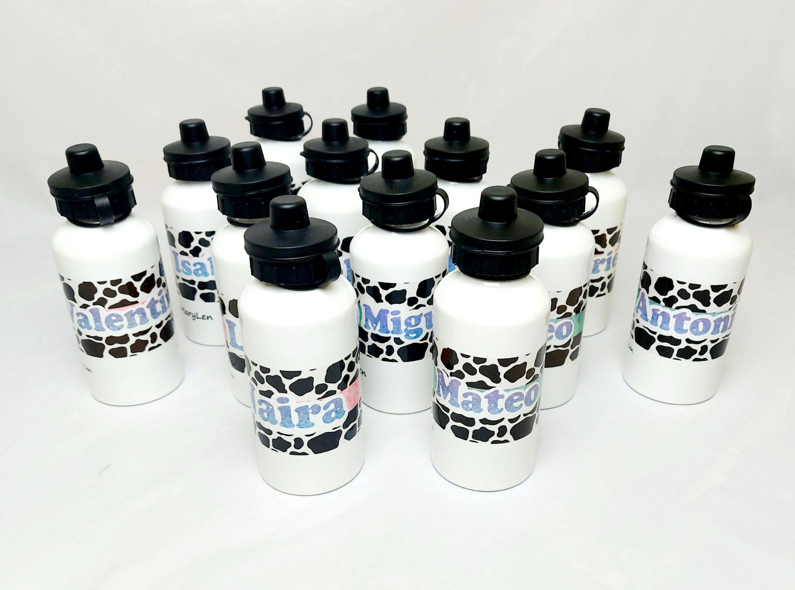 Botella aluminio, 2 tapones - Imagen 4