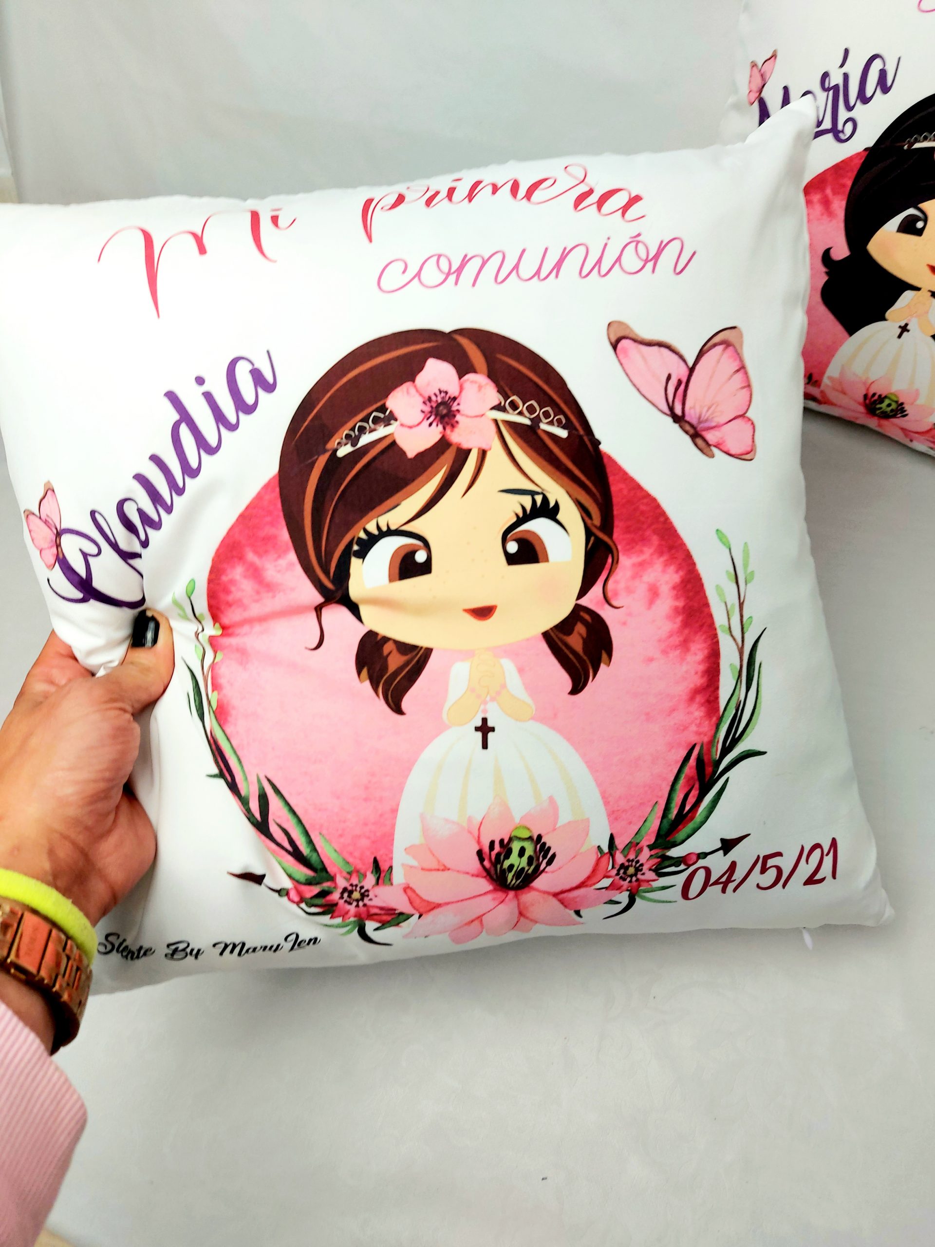 Cojín comunión niña 1