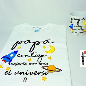 Camiseta infinito + Taza