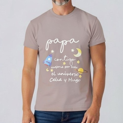 camiseta papá contigo viajaría