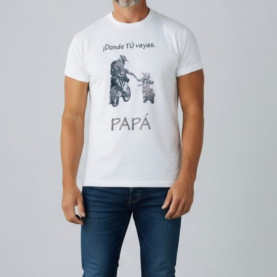 camiseta papa donde tu vayas