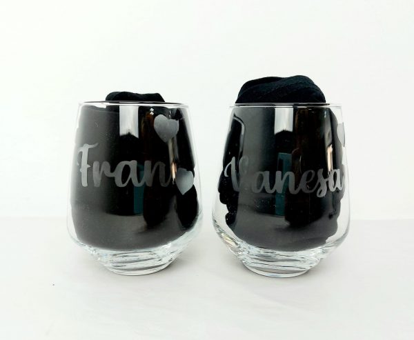 2 vasos grabados - Imagen 5