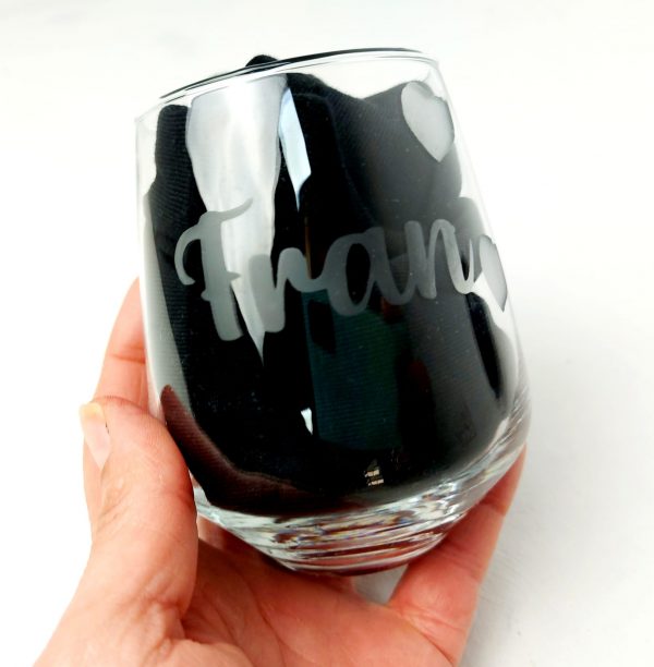 2 vasos grabados - Imagen 3