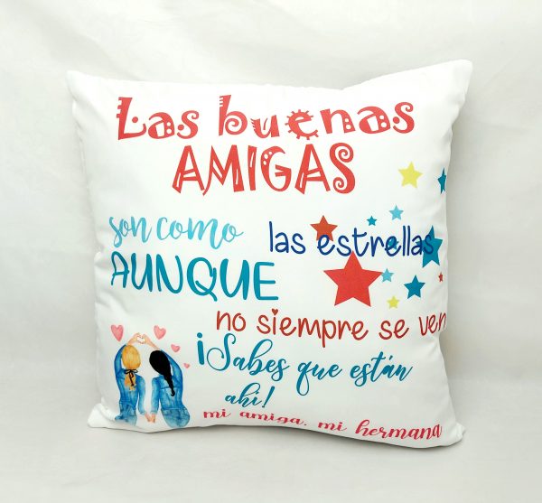 Cojín las amigas