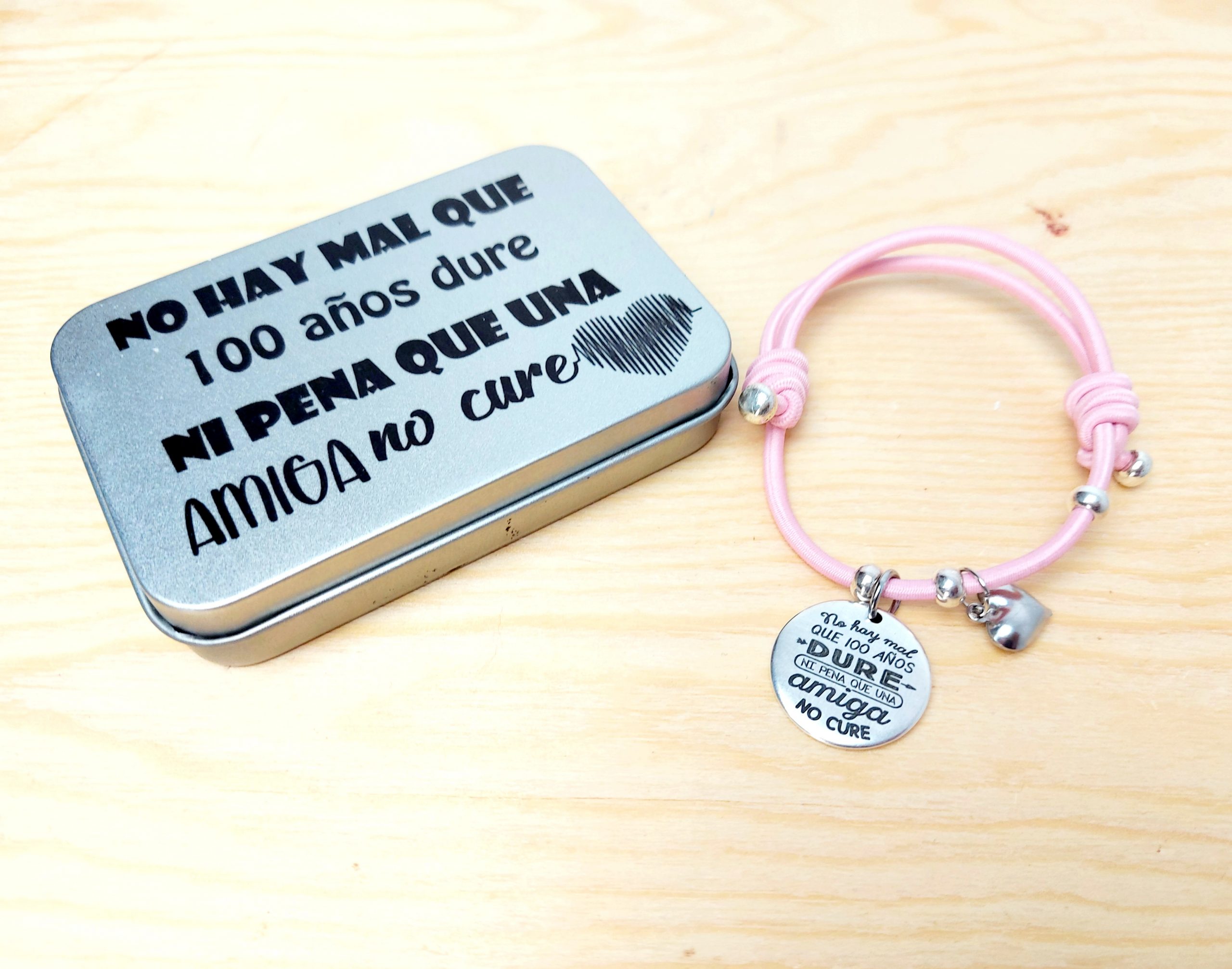 Pulsera amigas, no hay mal...