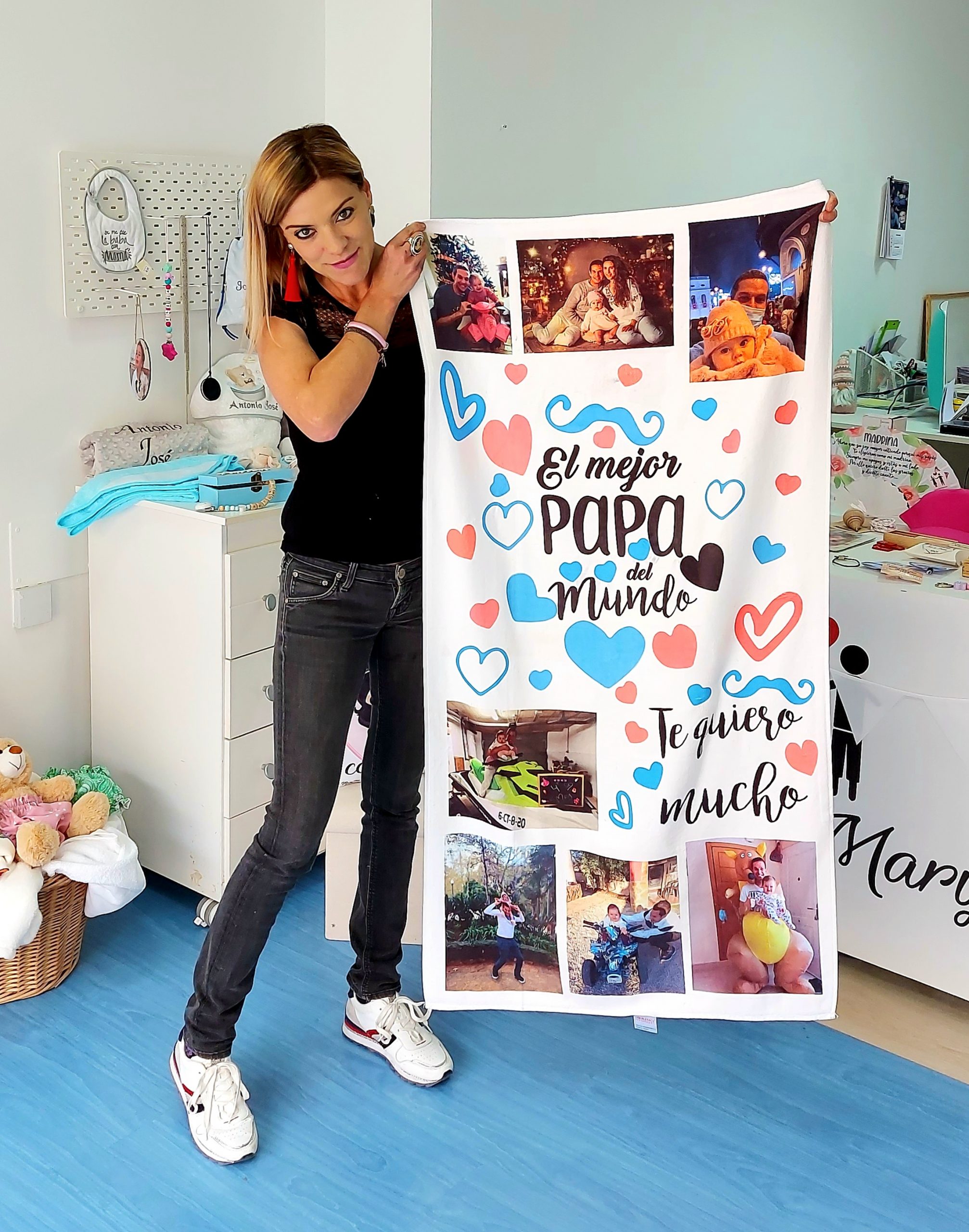 Toalla lo mejor papa del mundo