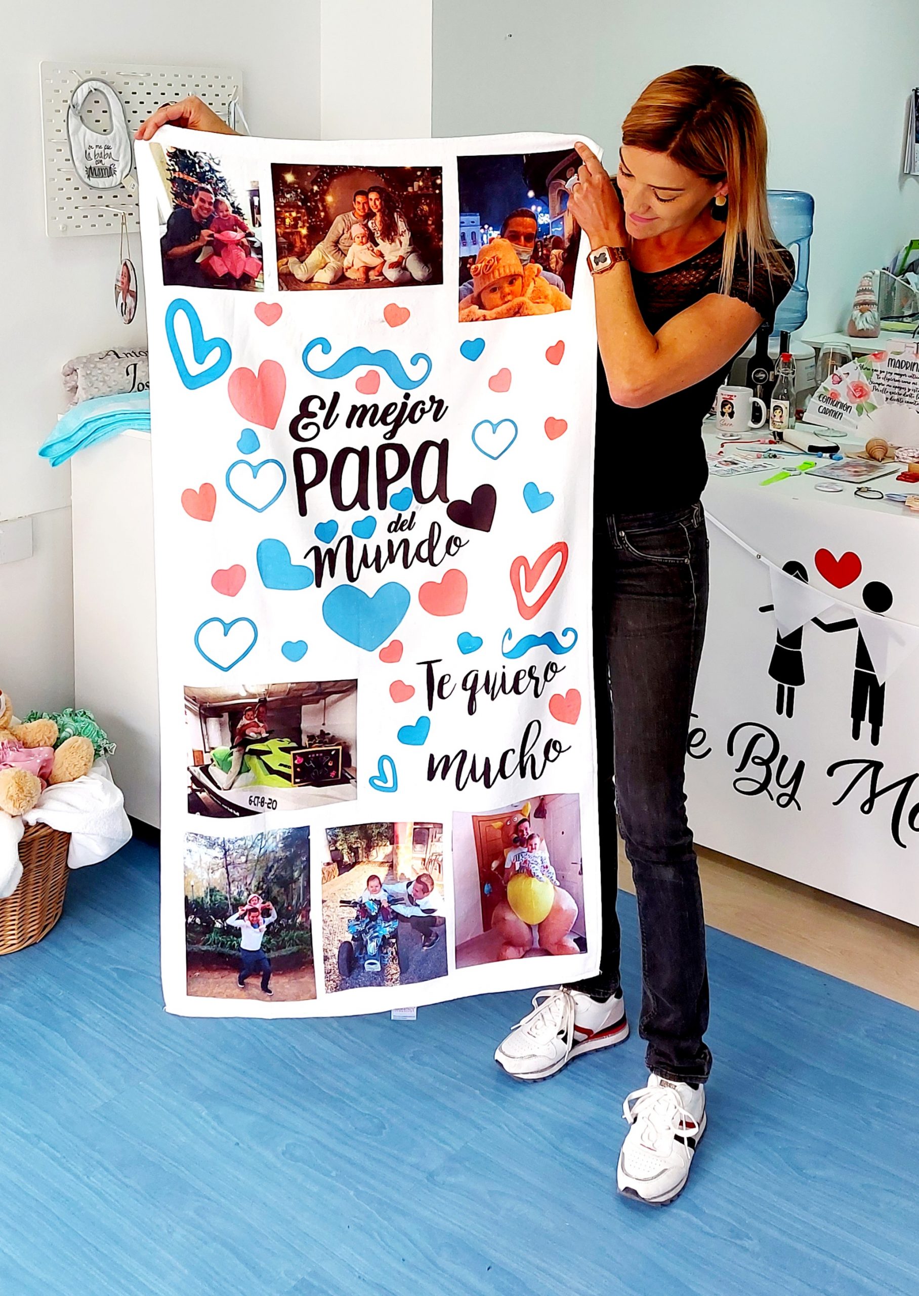 Toalla lo mejor papa del mundo - Imagen 3