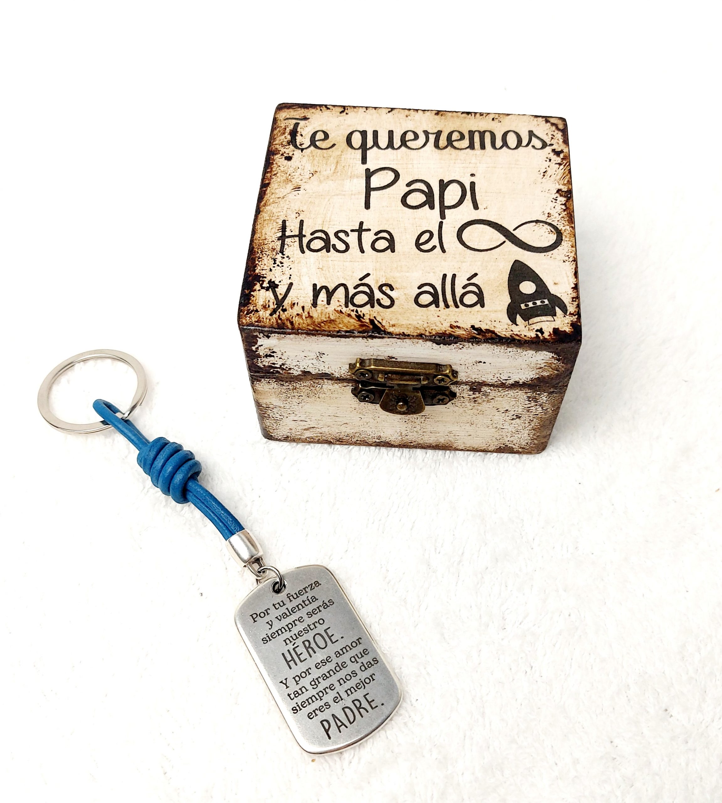 Llavero "por tu fuerza y valentía..."