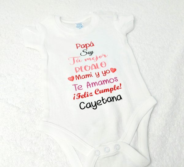 soy tu mejor regalo body