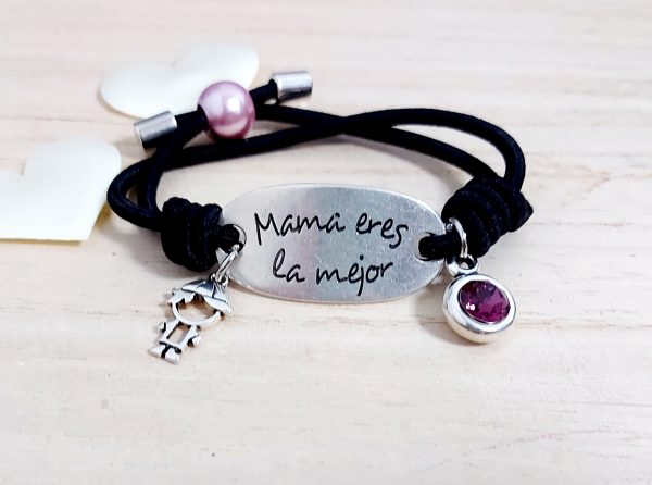 Pulsera Mamá eres la mejor - Imagen 3
