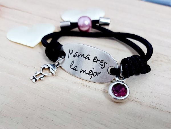 Pulsera Mamá eres la mejor - Imagen 2