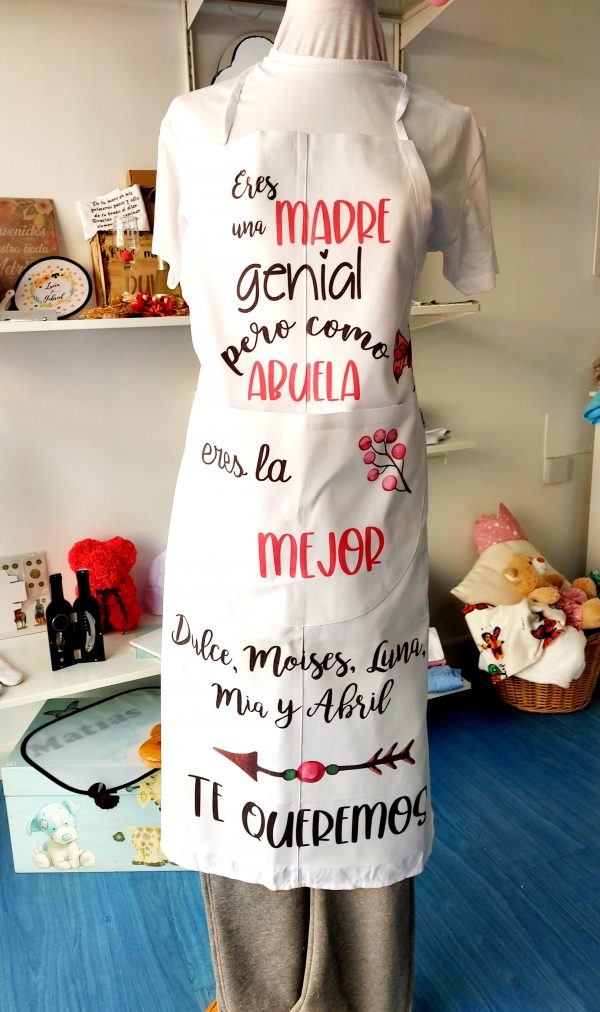 Delantal la mejor abuela - Imagen 4