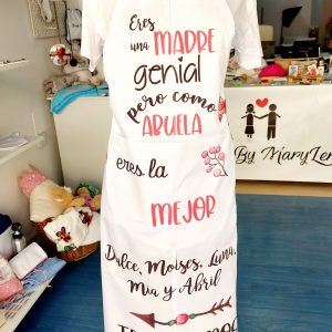 Delantal la mejor abuela