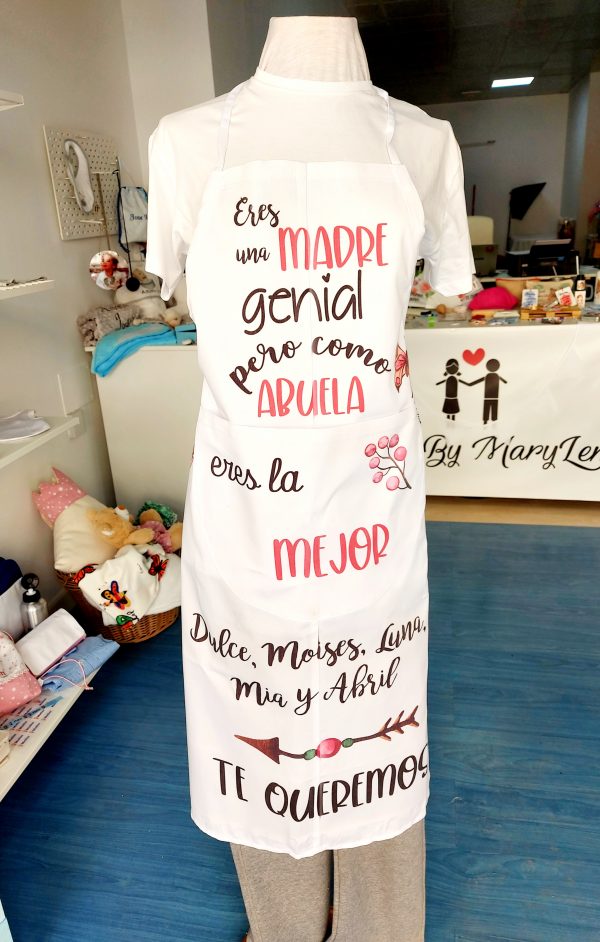 Delantal la mejor abuela