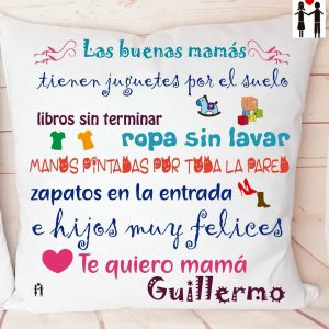 Cojín las buenas mamás