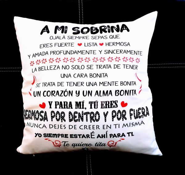 Cojín a mi sobrina - Imagen 2