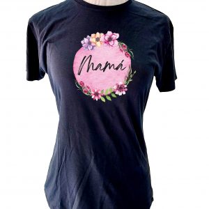 Camiseta mamá flores