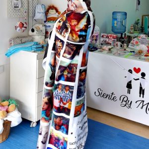 manta corazones grande