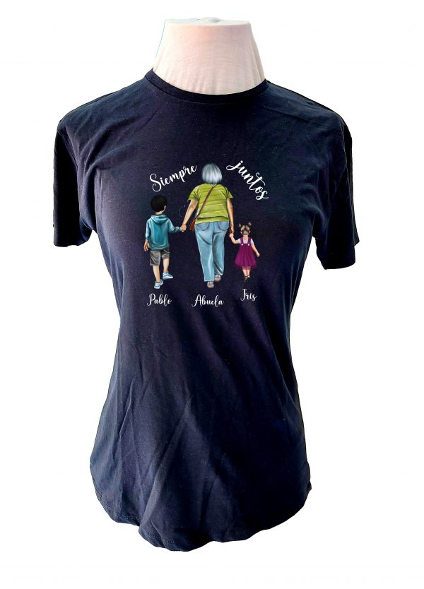 Camiseta abuela siempre juntos - Imagen 2