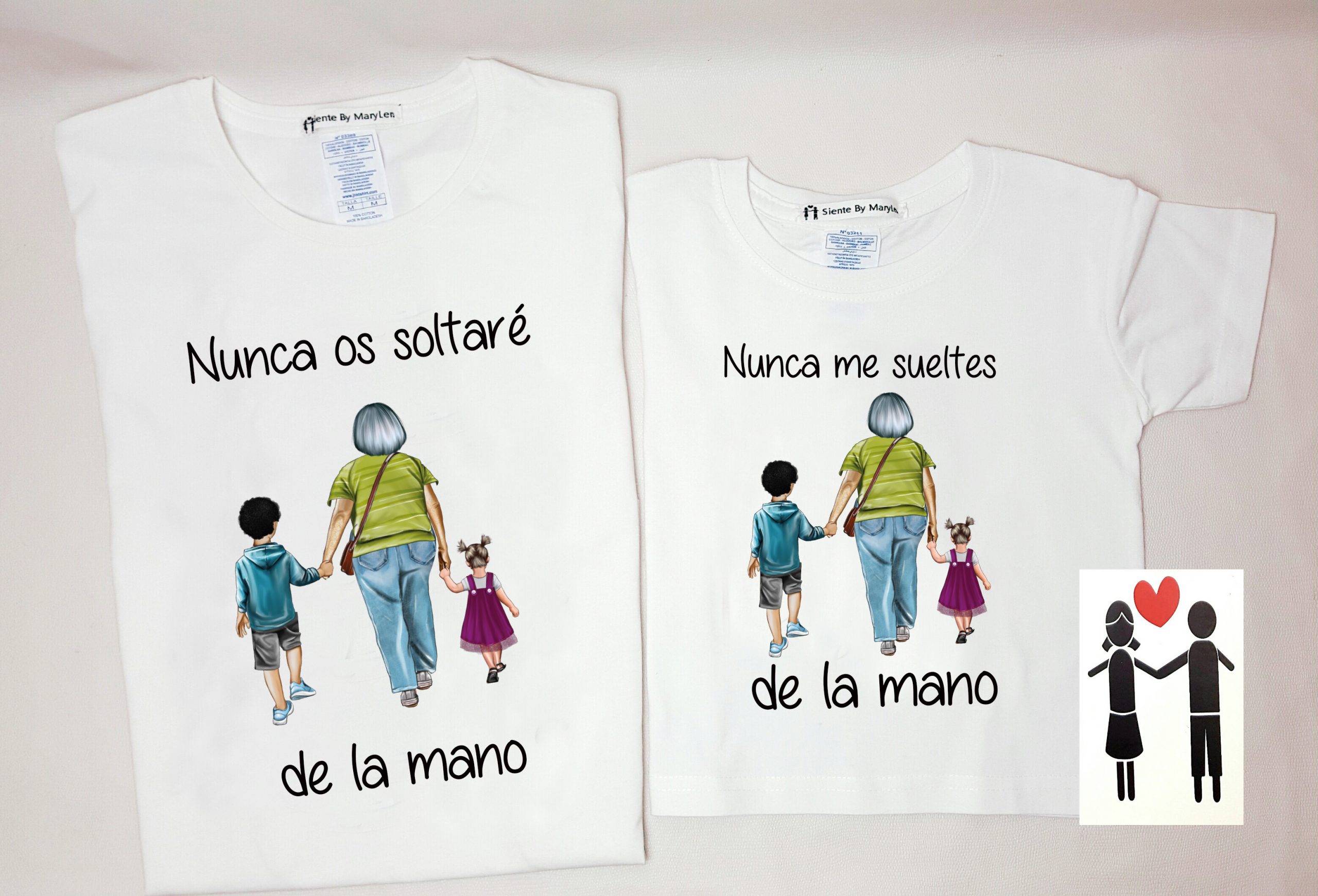 Nunca me sueltes de la mano nietos (niñ@)