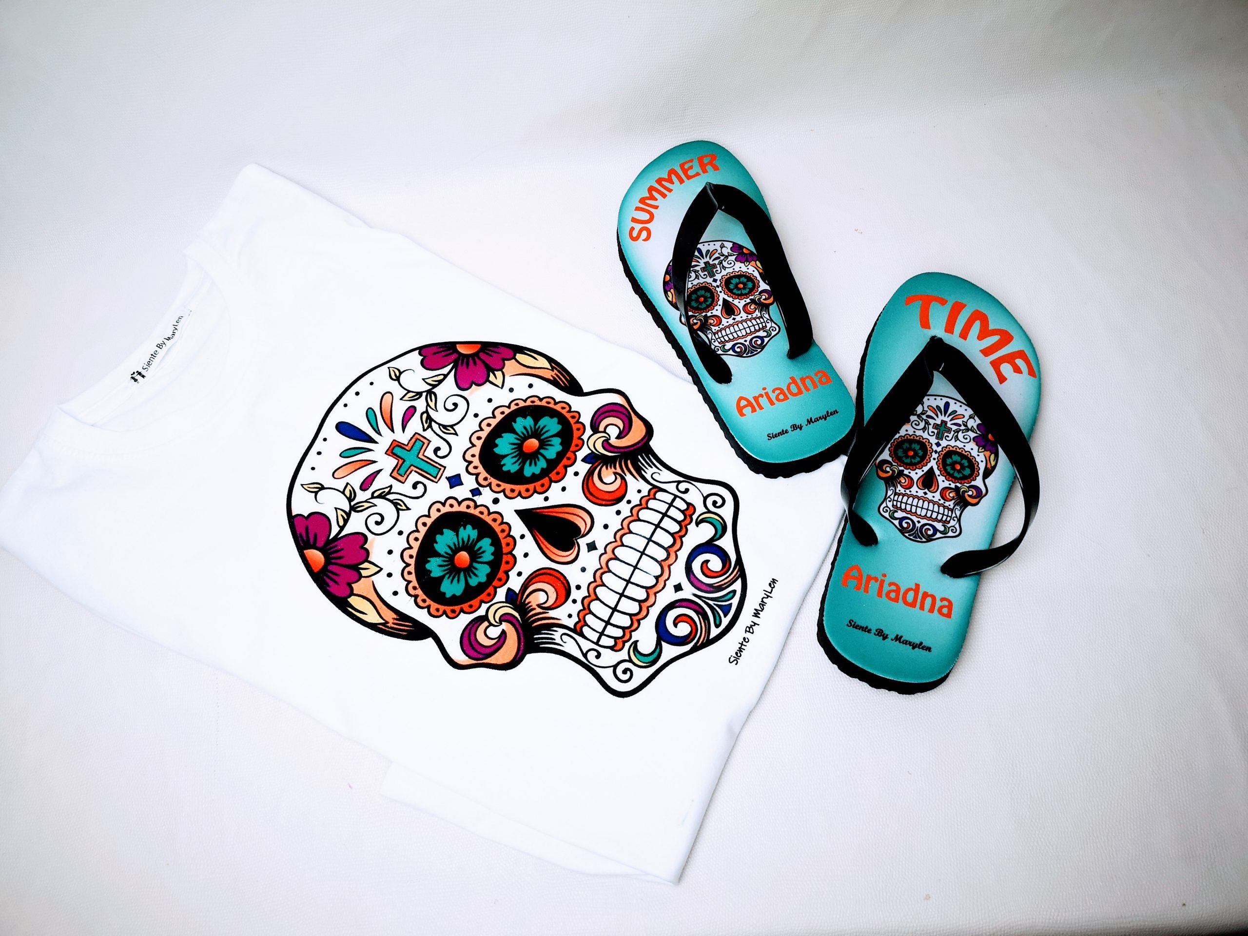 chanclas playa calavera
