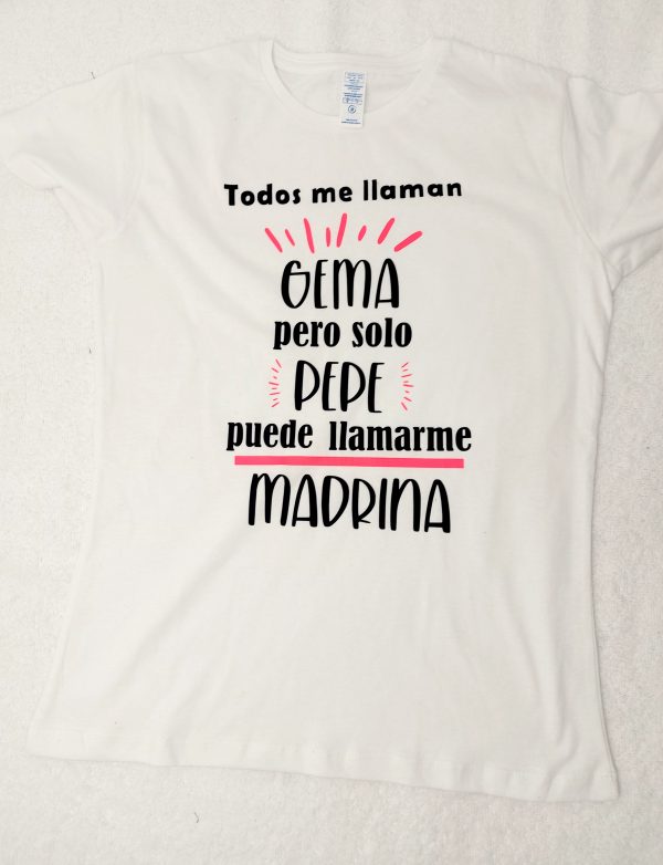Camiseta me llaman Madrina - Imagen 3