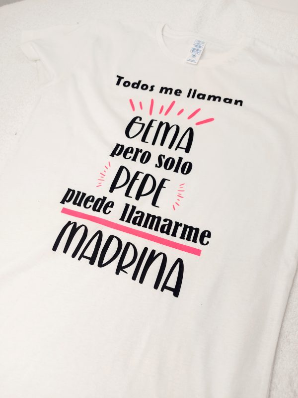 Camiseta me llaman Madrina - Imagen 2