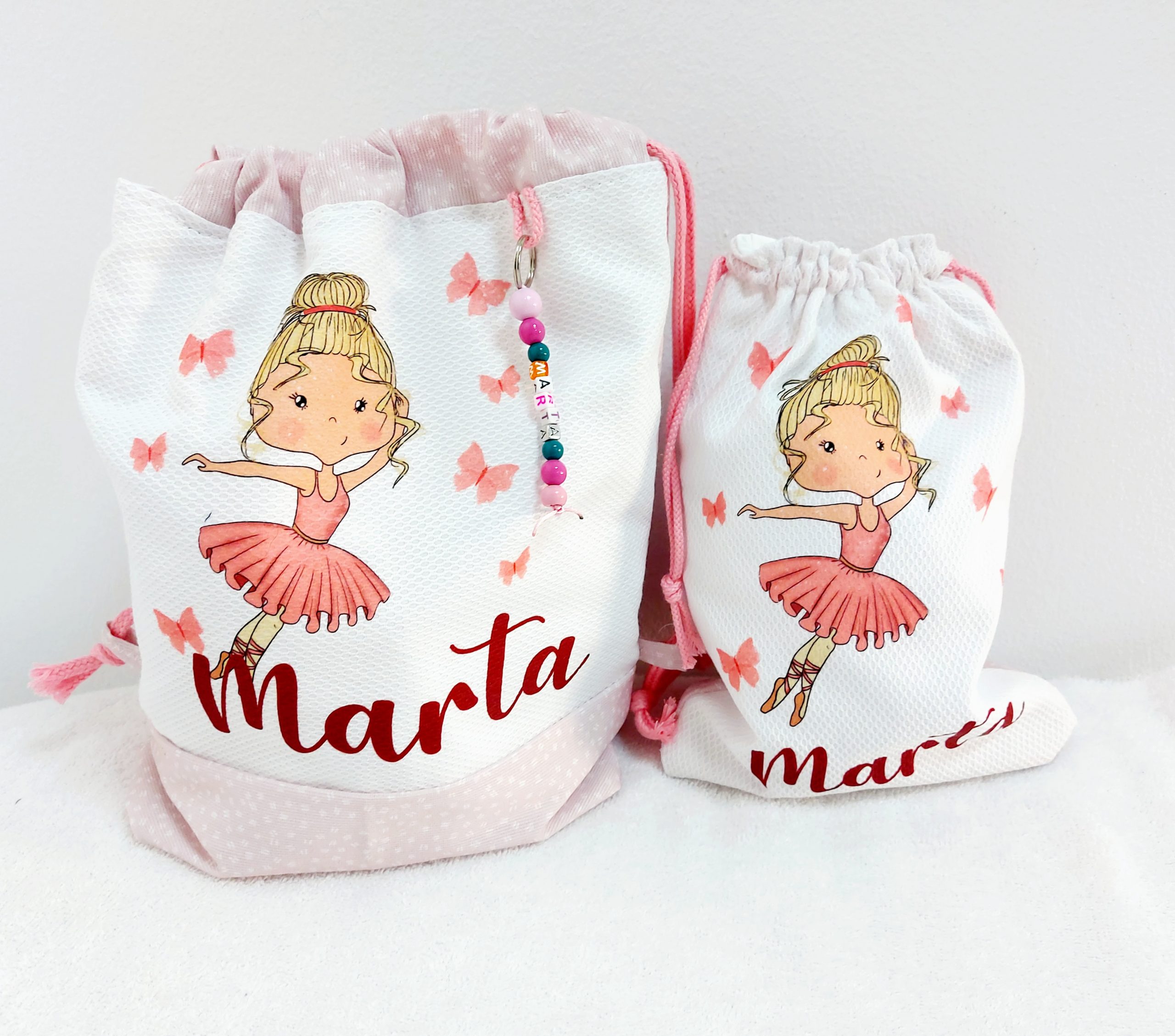 Pack 2 mochilas bailarina