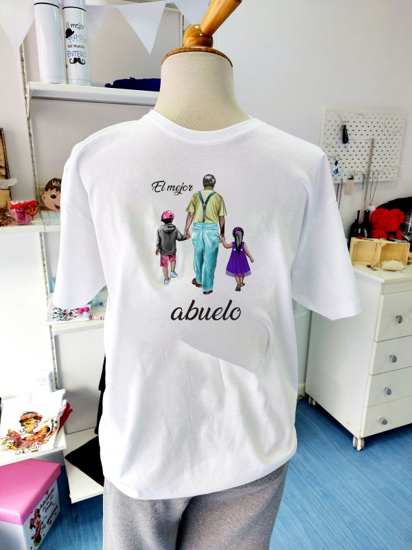 Camiseta el mejor abuelo