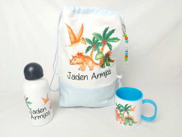 Conjunto vuelta al cole dinosaurio - Imagen 8