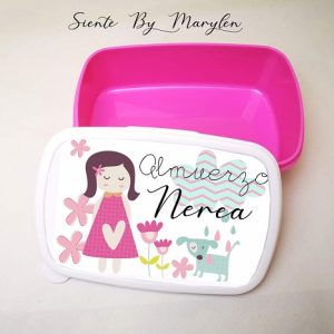 fiambrera niña muñeca