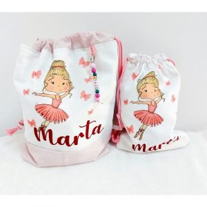 mochilas tela bailarina