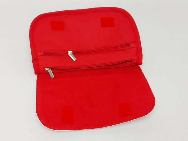 Estuche loneta rojo - Imagen 2