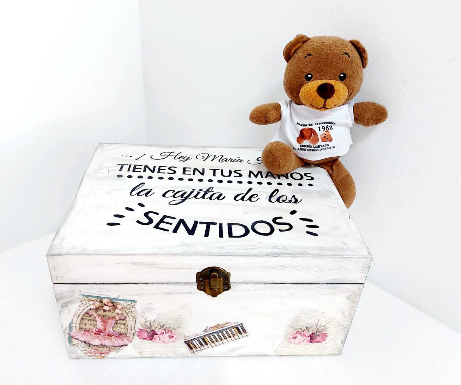 Caja madera 5 sentidos - Imagen 2