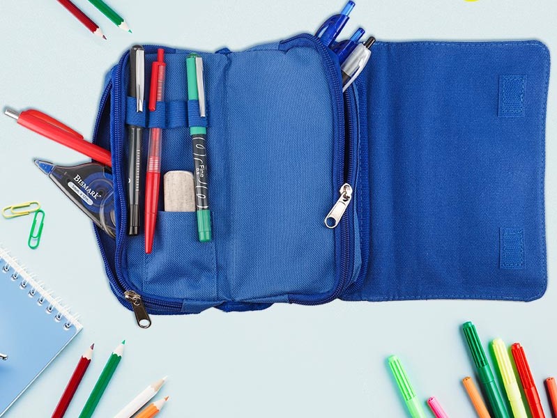 Estuche escolar niño lápices - Imagen 2